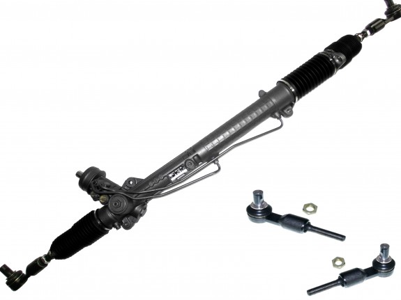 Lenkgetriebe Audi A4 B5 mit Lenkungsdämpfer und neuen Spurstangenköpfen