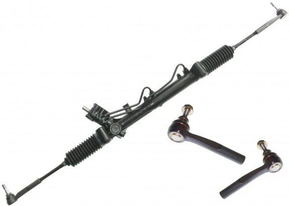 Lenkgetriebe Opel Vectra C und Signum mit neuen Spurstangenköpfen