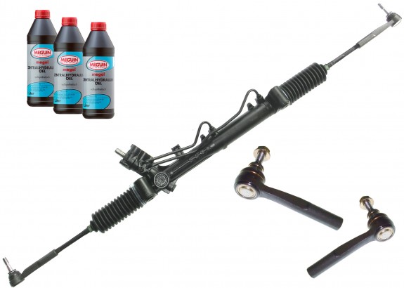 Lenkgetriebe Opel Vectra C und Signum mit neuen Spurstangenköpfen und 3 Liter Hydrauliköl