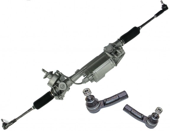 Lenkgetriebe AUDI SEAT SKODA VW elektrisch Generation II mit neuen Spurstangenköpfen