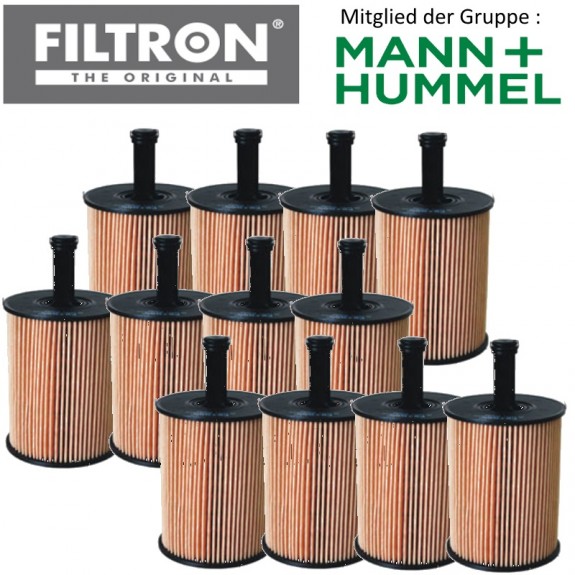 12 Stück Ölfilter FILTRON OE650/1 -  78% Rabatt 