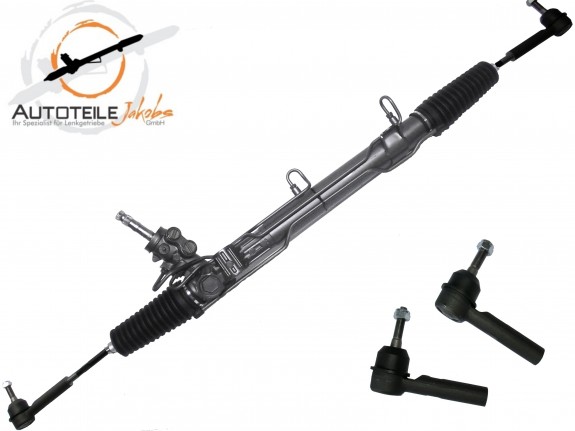 Lenkgetriebe Chrysler Voyager ab 2001 mit rundem Halter mit neuen Spurstangenköpfen