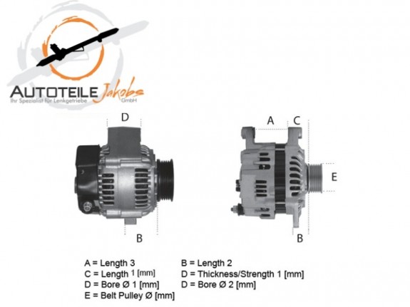 Lichtmaschine für Volkswagen Golf 4 alle Modelle ab 1997
