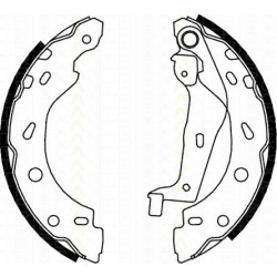 Bremsbackensatz Smart City-Coupe 0.6 TRISCAN