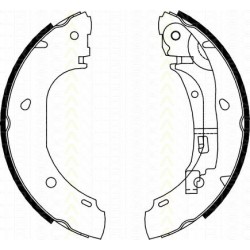 Bremsbackensatz Citroën Jumper Kasten 1.9 D TRISCAN