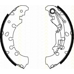 Bremsbackensatz Opel Corsa D 1.0 TRISCAN
