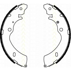 Bremsbackensatz Isuzu D-Max 2.5 DiTD TRISCAN