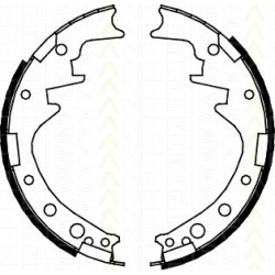 Bremsbackensatz Toyota Hiace I Wagon 1.6 TRISCAN