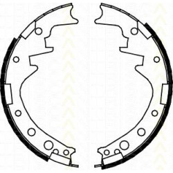 Bremsbackensatz Toyota Hiace II Wagon 2.2 D TRISCAN