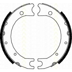 Bremsbackensatz Feststellbremse Toyota Land Cruiser 2.4 TD TRISCAN