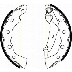Bremsbackensatz Mitsubishi Carisma Stufenheck 1.8 16V GDI TRISCAN