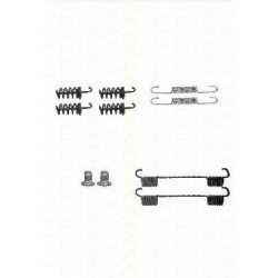 Bremsbacken Montagesatz Mercedes-Benz C-Klasse Coupe C 230 Kompressor (Zubehörsatz) TRISCAN 