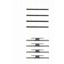 Montagesatz Bremsscheibenbelag TRISCAN für Volvo 140 2.0 