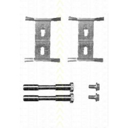 Montagesatz Bremsscheibenbelag TRISCAN für Volvo XC90 D5 