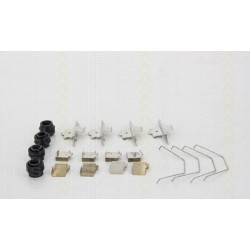 Montagesatz Bremsscheibenbelag TRISCAN für Toyota Hiace III Wagon 2.4 D 