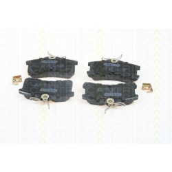 Bremsbelagsatzsatz Hinterachse TRISCAN für Toyota Avensis 2.0 D-4D 