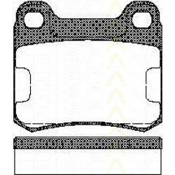 Bremsbelagsatzsatz Hinterachse TRISCAN für Mercedes-Benz E-Klasse E 250 D 