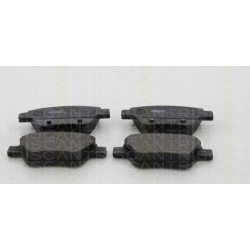 Bremsbelagsatzsatz Hinterachse TRISCAN für Audi A1 2.0 TDI 