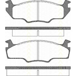 Bremsbelagsatzsatz Vorderachse TRISCAN für VW Passat 1.8 