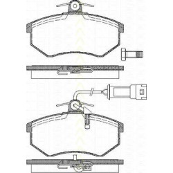 Bremsbelagsatzsatz Vorderachse TRISCAN für VW Passat 1.9 D 