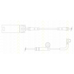Warnkontakt Verschleissanzeige BMW 5er 520i 