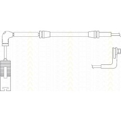 Warnkontakt Verschleissanzeige BMW 5er 520i 