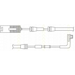 Warnkontakt Verschleissanzeige BMW 7er 735 i,Li 
