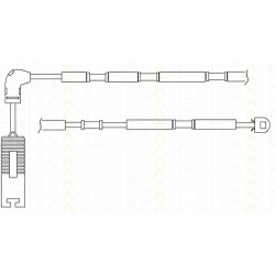 Warnkontakt Verschleissanzeige BMW Z4 Coupe 3.0 Si 