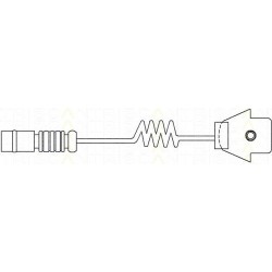 Warnkontakt Verschleissanzeige Mercedes-Benz 190 2.0 