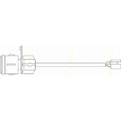 Warnkontakt Verschleissanzeige Audi 100 Avant 2.0 E quattro 
