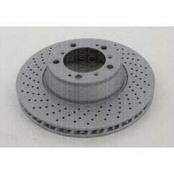 2xStück TRISCAN Bremsscheibe Hinterachse links,beschichtet Porsche 911 3.8 Carrera GTS