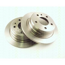 2xStück TRISCAN Bremsscheibe Hinterachse BMW 5er 518 