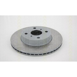 2xStück TRISCAN Bremsscheibe Vorderachse Toyota IQ 1.0 