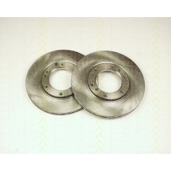 2xStück TRISCAN Bremsscheibe Vorderachse Nissan Micra I 1.0 