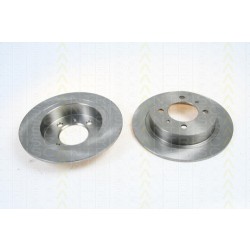 2xStück TRISCAN Bremsscheibe Hinterachse Nissan Sunny III 2.0 D 