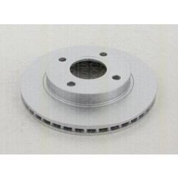 2xStück TRISCAN Bremsscheibe Vorderachse, beschichtet Ford Fiesta III 1.3 KAT