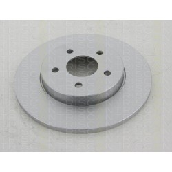 2xStück TRISCAN Bremsscheibe Hinterachse, beschichtet Ford Mondeo III Stufenheck 2.5 V6 24V