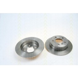 2xStück TRISCAN Bremsscheibe Hinterachse Mercedes-Benz B-Klasse B 180 CDI 