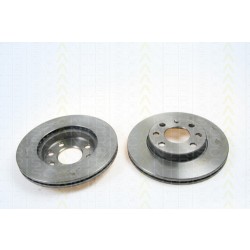 2xStück TRISCAN Bremsscheibe Vorderachse Opel Corsa C 1.0 