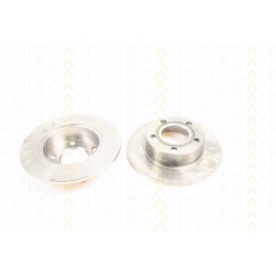 2xStück TRISCAN Bremsscheibe Hinterachse Audi A6 1.8 T quattro 