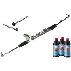 Lenkgetriebe BMW 3er E46 mit neuen Spurstangenköpfen und 3 Litern Hydrauliköl