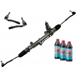 Lenkgetriebe Mercedes-Benz C Klasse W203 mit Spurstangenköpfen + Hydrauliköl