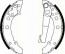 Bremsbackensatz VW Derby 0.9 TRISCAN