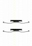 Montagesatz Bremsscheibenbelag TRISCAN für Opel Insignia 2.8 V6 Turbo OPC 4x4 