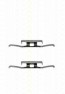 Montagesatz Bremsscheibenbelag TRISCAN für Ford Transit Bus 1.6 