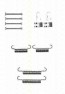Bremsbacken Montagesatz Iveco Daily IV Pritsche/Fahrgestell 29 L14 (Zubehörsatz) TRISCAN 