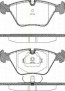 Bremsbelagsatzsatz Vorderachse TRISCAN für BMW 5er Touring 518g 