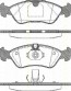 Bremsbelagsatzsatz Vorderachse TRISCAN für Opel Vectra B Caravan 2.5i V6 