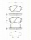Bremsbelagsatzsatz Vorderachse TRISCAN für Hyundai Atos Prime 1.0i 