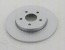 2xStück TRISCAN Bremsscheibe Hinterachse, beschichtet Ford Mondeo III Kombi 2.5 V6 24V